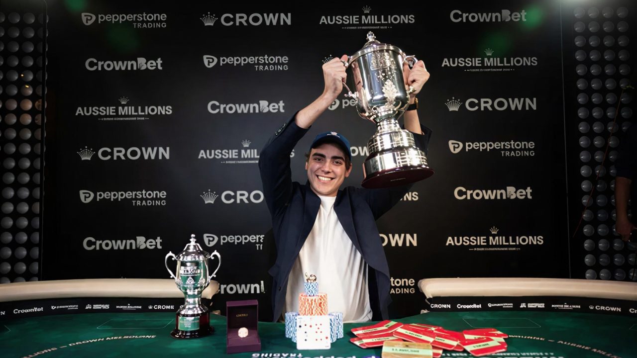 Malcolm Trayner Mistrzem Aussie Millions 2026 po Sześciu Latach Przerwy