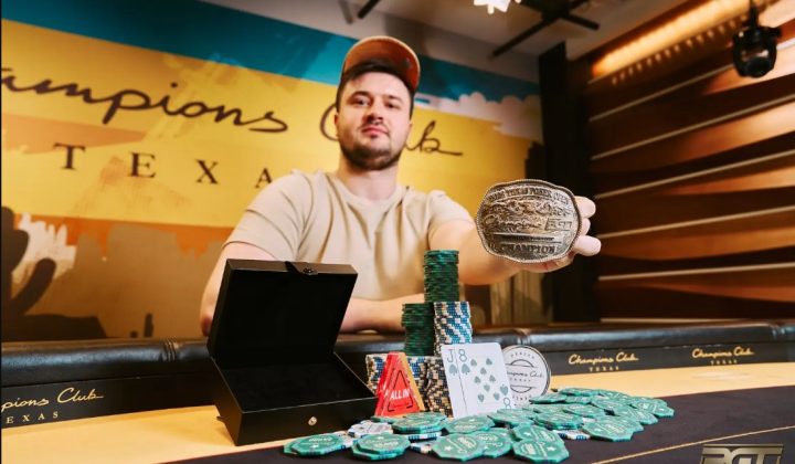 Vladyslav Shovkovyi Triumfuje w PGT Texas Poker Open Main Event, Zdobywając 180 000 $
