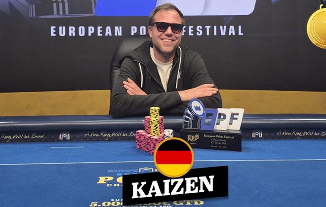 Niemiecki gracz „Kaizen” triumfuje w Main Evencie EPF z pulą €1M w King’s Resort