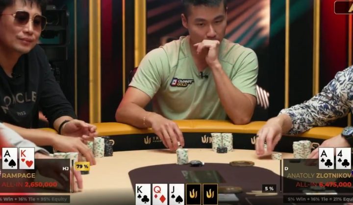 Rampage” odpada z Triton Poker po brutalnym bad beacie runner-runner
