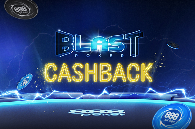 Do 50% cashbacku w turniejach BLAST na 888poker w dniach 20-26 maja