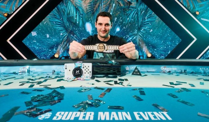Bernhard Binder na czele stołu finałowego EPT Monte Carlo Main Event