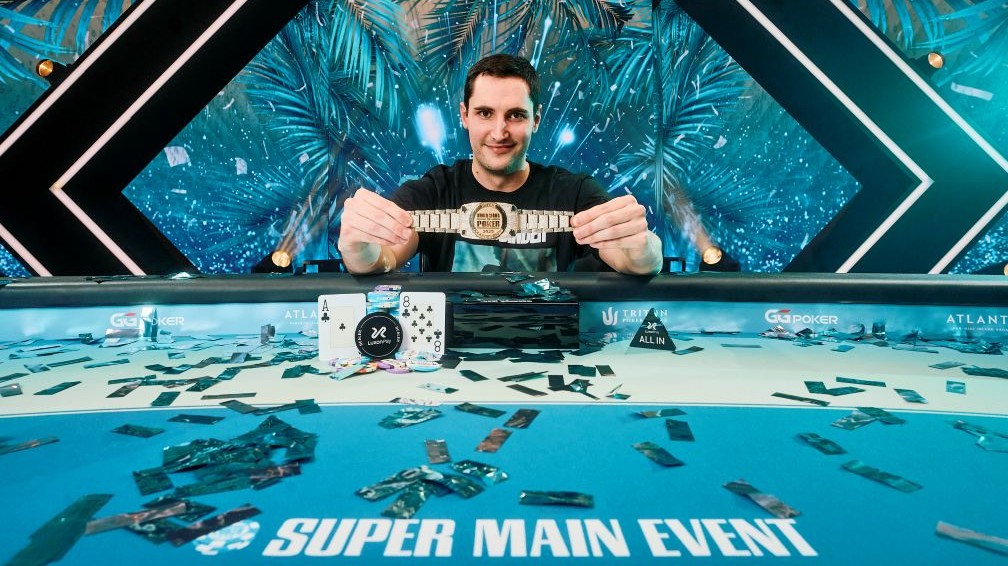 Bernhard Binder na czele stołu finałowego EPT Monte Carlo Main Event