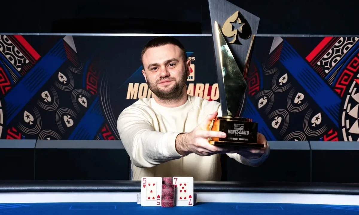 Rosjanin Roman Stoyka triumfuje w Main Evencie EPT Monte Carlo