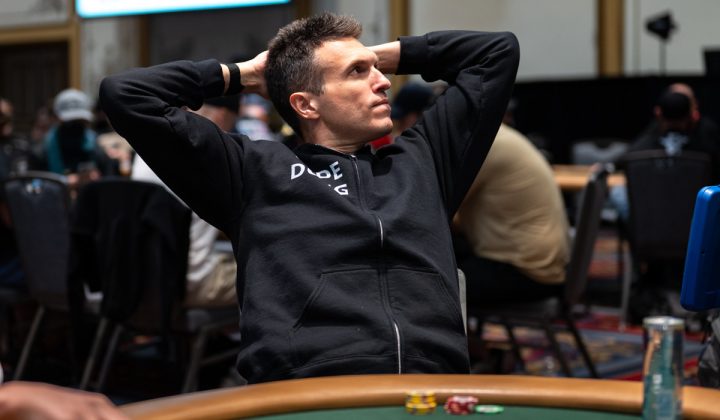 Brutalny odpadnięcie Douga Polka z WSOP $25,000 Heads Up Championship