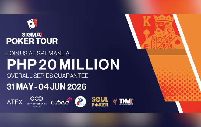 SiGMA Poker Tour Manila: Ponad 300 000 USD w puli nagród od 31 maja