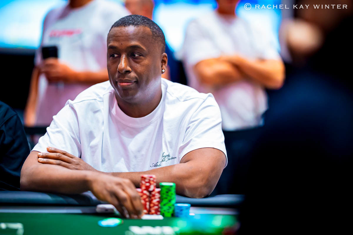 Maurice Hawkins podczas turnieju pokerowego WSOP Circuit