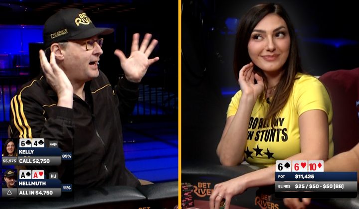 “You Do Deserve It” – Kelly Lucas Brutally Slowrolls Phil Hellmuth on National TV