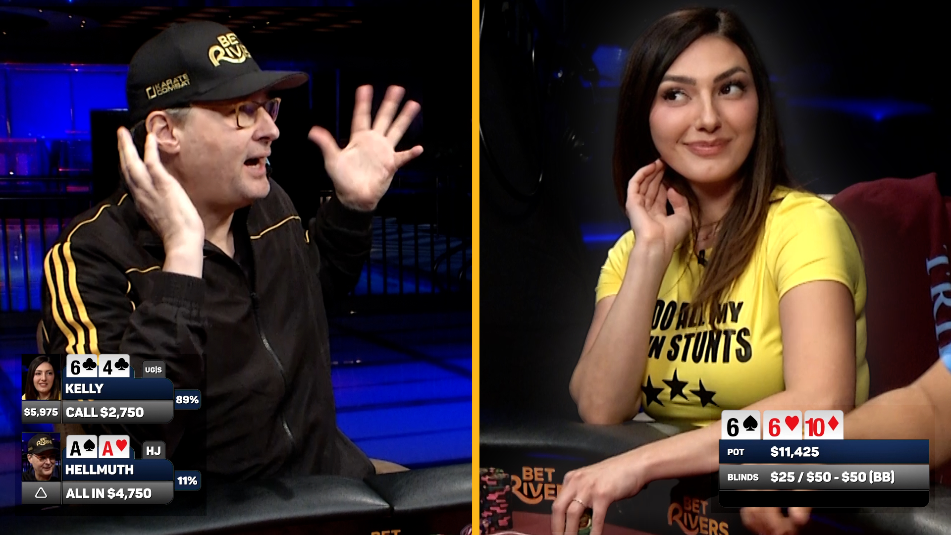 “You Do Deserve It” – Kelly Lucas Brutally Slowrolls Phil Hellmuth on National TV