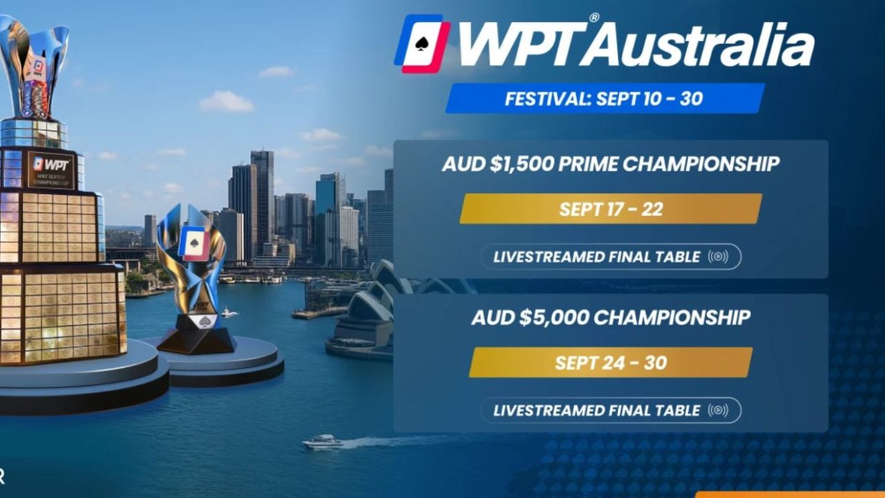 WPT Australia Festival Powraca: Wielkie Turnieje we Wrześniu w Sydney