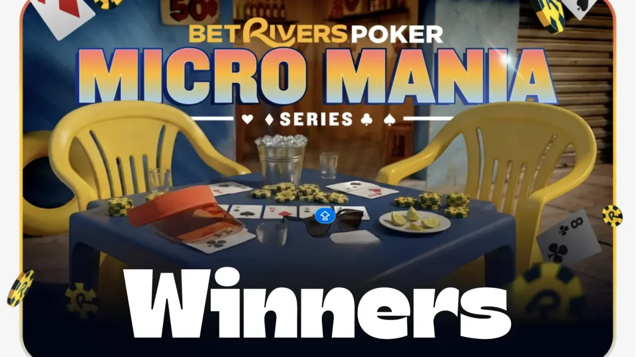 Sukces serii BetRivers Micro Mania: Ponad 53 000 USD w pulach nagród i dwukrotni mistrzowie