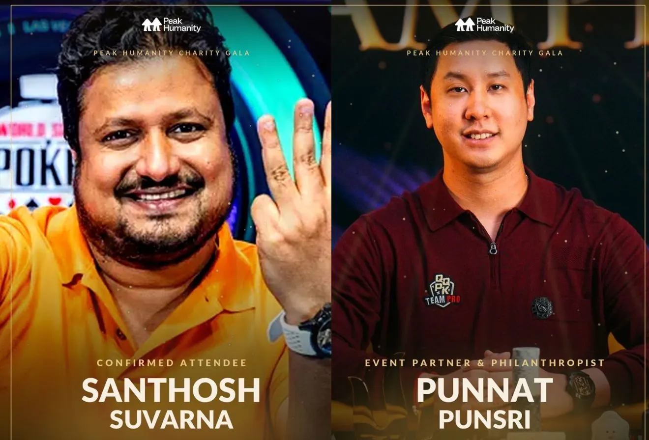 Pokerzyści podczas charytatywnego turnieju w Las Vegas