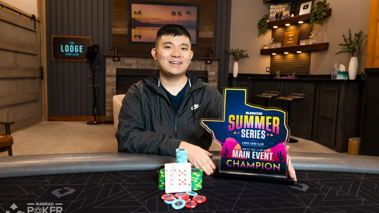 Bohuai Jiang triumfuje w Main Evencie RGPS Summer Series na The Lodge