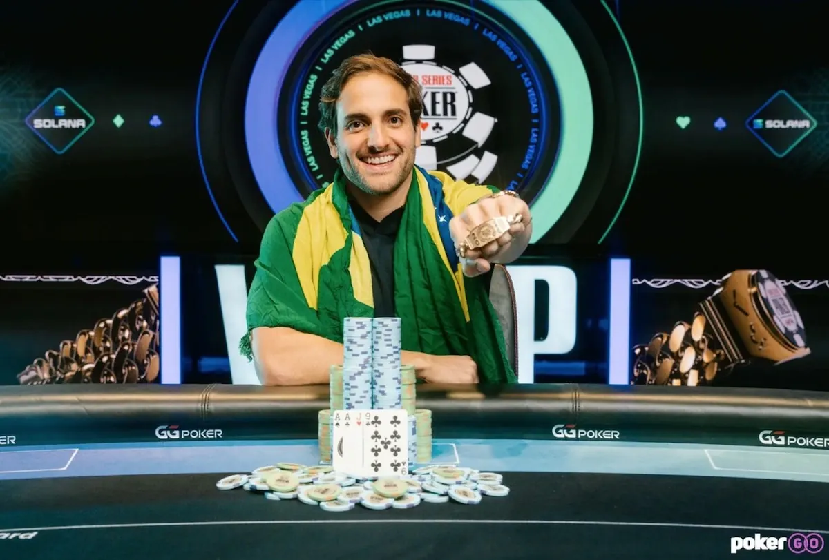 Joao Simao z czwartą bransoletką World Series of Poker