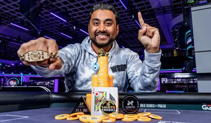 Prashanth Nataraj odniósł swoje pierwsze zwycięstwo w World Series of Poker (WSOP), zdobywając bransoletkę w $500 No-Limit Hold’em Salute to
