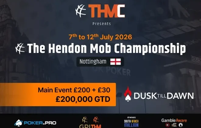 The Hendon Mob Championship (THMC) ponownie zawita do swojego brytyjskiego domu, legendarnego Dusk Till Dawn (DTD) w Nottingham. Festiwal po