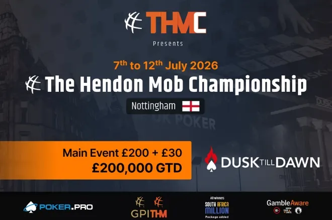 The Hendon Mob Championship (THMC) ponownie zawita do swojego brytyjskiego domu, legendarnego Dusk Till Dawn (DTD) w Nottingham. Festiwal po