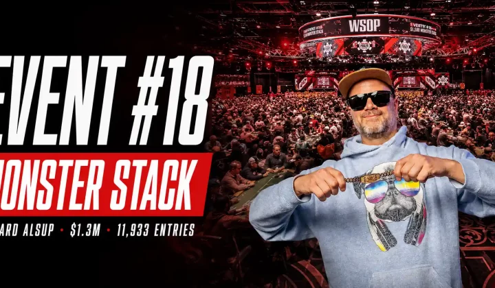 Richard Alsup triumfuje w rekordowym Monster Stacku WSOP 2026, zdobywa ponad 1,3 miliona dolarów