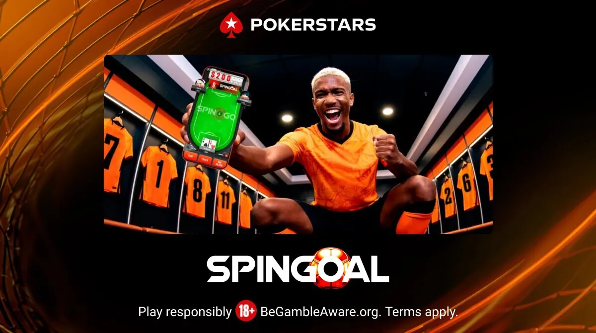 PokerStars rusza z promocją SpinGoal. Piłkarska zabawa z nagrodami do 7x wpisowego