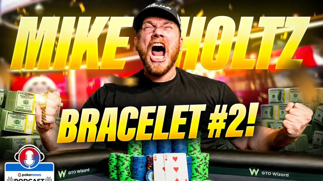 Mike Holtz świętuje drugą bransoletę WSOP w epickim stylu