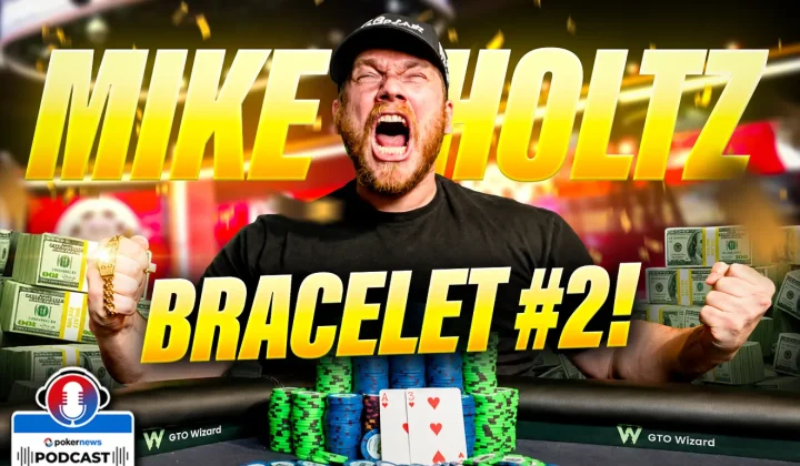 Mike Holtz świętuje drugą bransoletę WSOP w epickim stylu