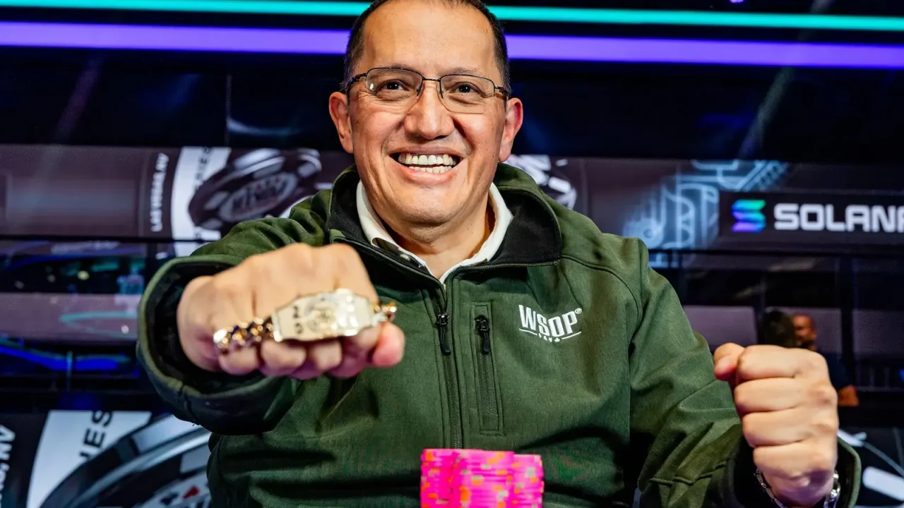 Ciro Gonzalez triumfuje w 65. turnieju WSOP i zdobywa pierwszą bransoletę