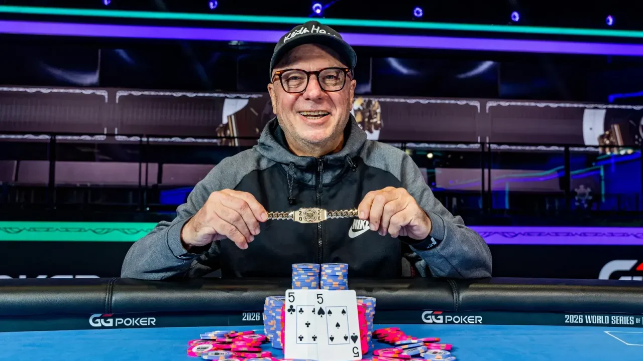 Francuz Lionel Barracano zdobywa swój pierwszy bransoletę WSOP w kategorii Super Seniors