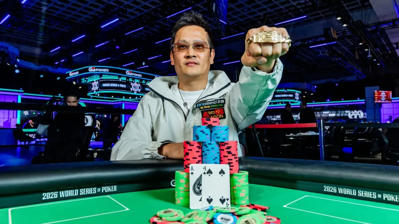 Dong Chen z kolejnym bransoletą WSOP. Chiński pokerzysta triumfuje w $10K Limit Hold’em Championship.