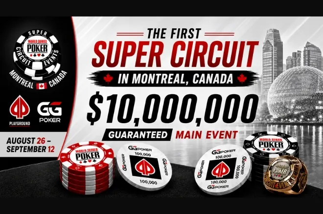 WSOP Super Circuit zawita do Montrealu: 18 pierścieni do zdobycia i gwarantowane 10 milionów dolarów w Main Evencie