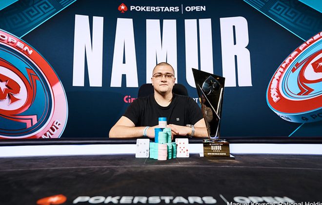 Martin Tsvetanov triumfuje w Super High Rollerze podczas PokerStars Open Namur