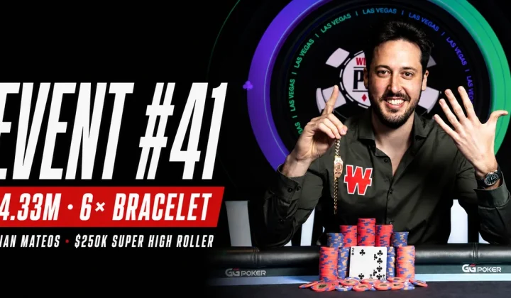 Adrian Mateos, znany hiszpański pokerzysta, odniósł kolejne spektakularne zwycięstwo, triumfując w prestiżowym turnieju WSOP 2026 za 250 000