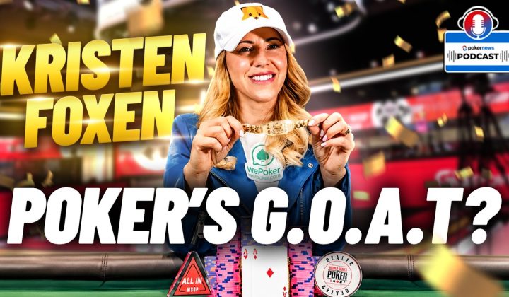 Kristen Foxen z kolejnym sukcesem w WSOP, debata o grze na pokładzie samolotu i ban dla Rena Lina