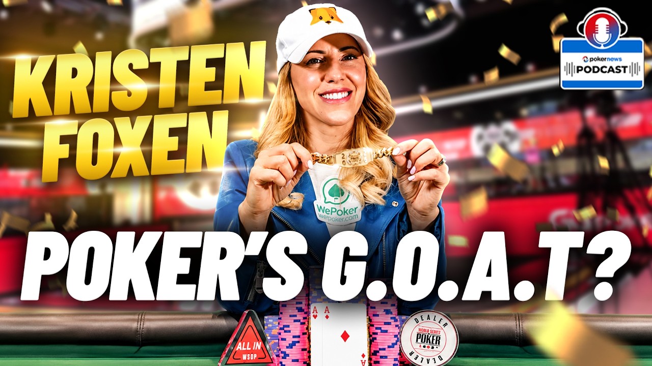 Kristen Foxen z kolejnym sukcesem w WSOP, debata o grze na pokładzie samolotu i ban dla Rena Lina