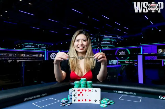 Michelle Chin z pierwszym bransoletą WSOP w Limit 2-7 Triple Draw