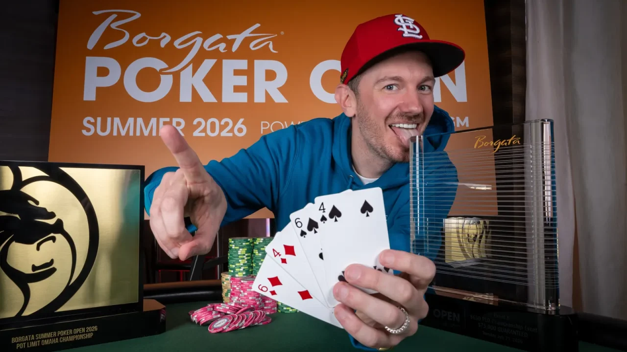 Brandon Mueller wygrywa $650 PLO Championship podczas Borgata Summer Poker Open