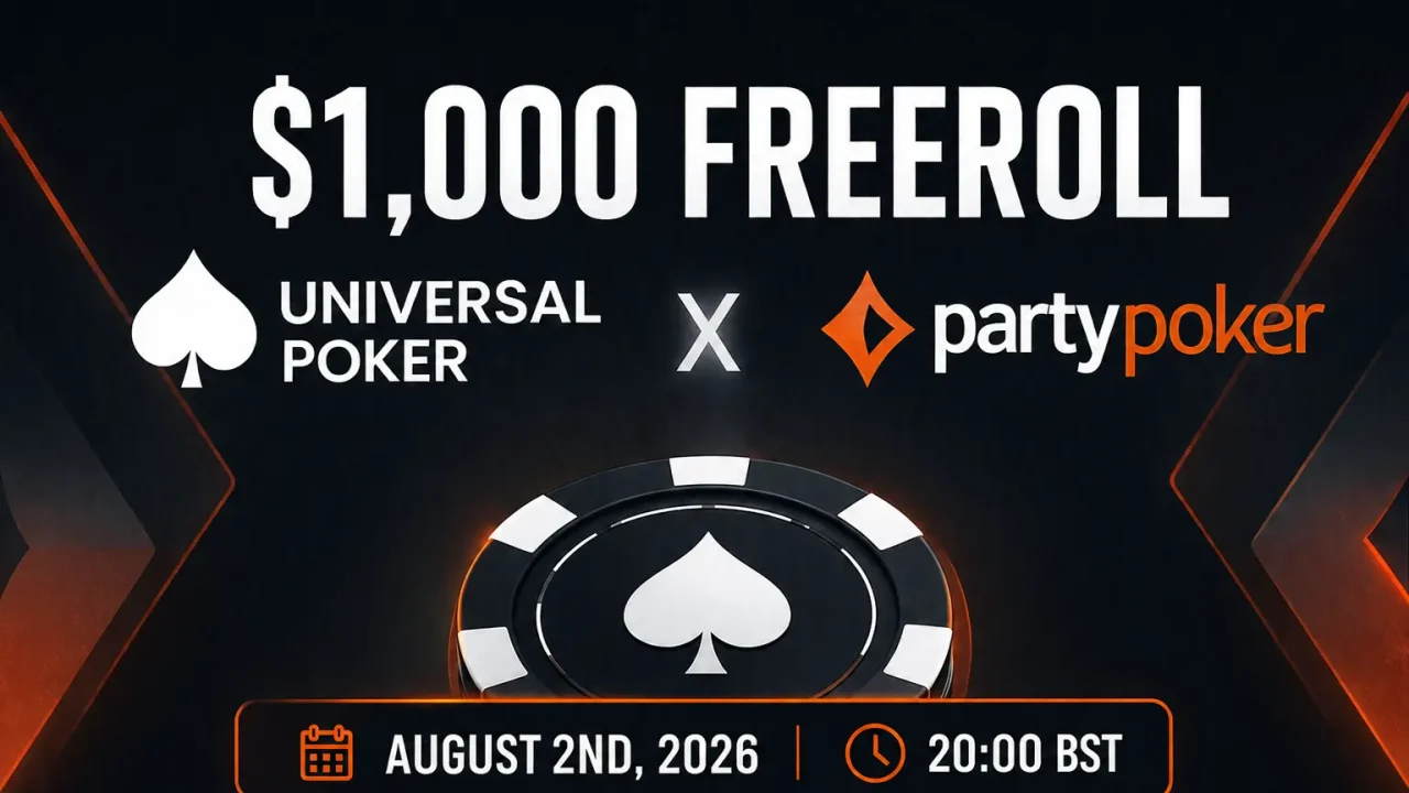 Freeroll Universal $1,000 na PartyPoker zaplanowany na 2 sierpnia