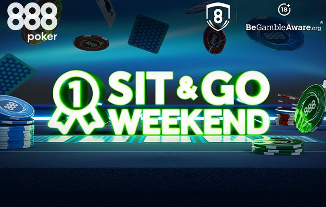 Sit & Go wracają do 888poker na jeden weekend – niższe opłaty i freerolle