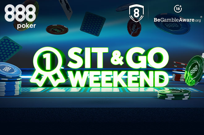 Sit & Go wracają do 888poker na jeden weekend – niższe opłaty i freerolle