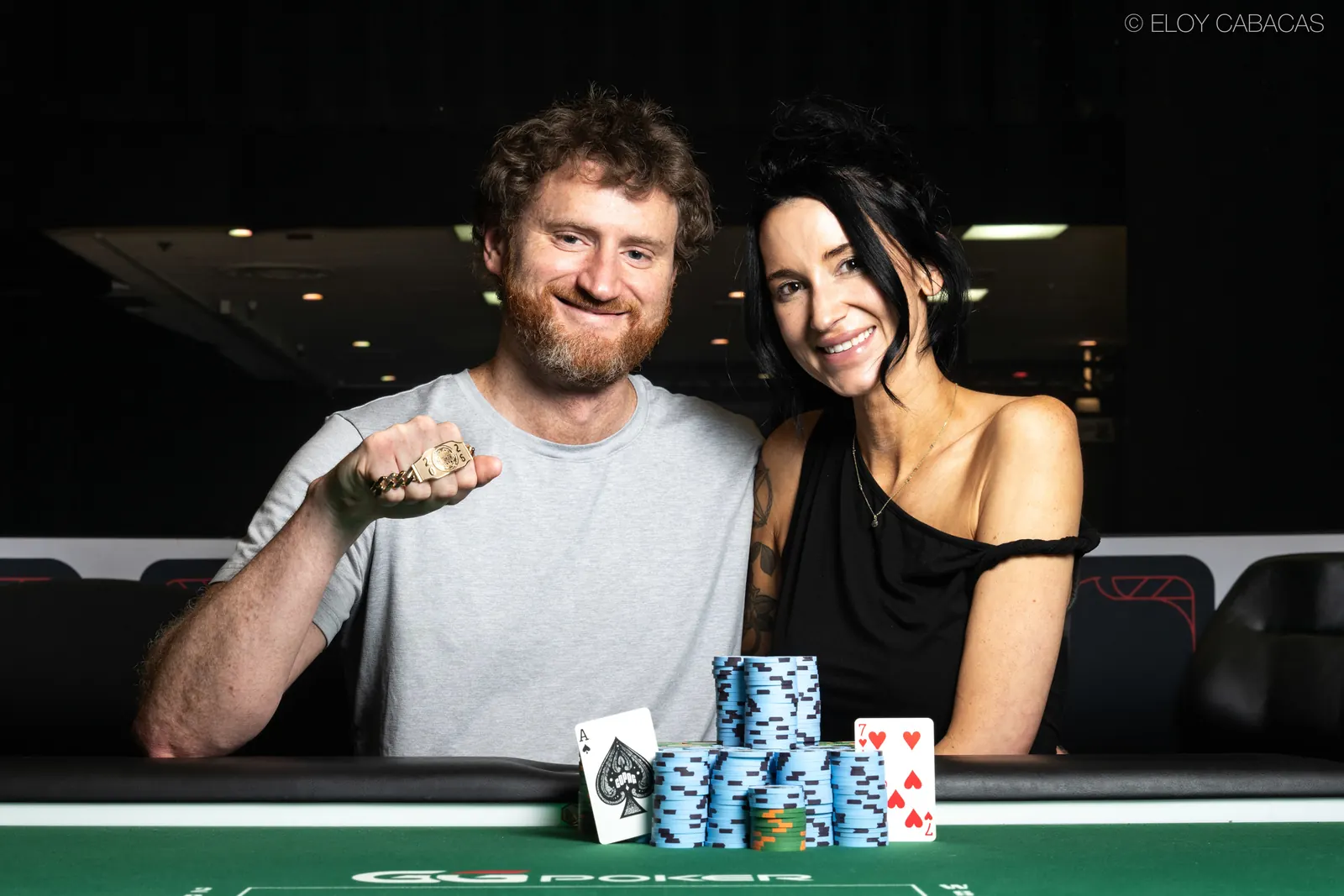 David Peters świętuje zdobycie piątej bransolety WSOP podczas turnieju $10,000 6-Handed No-Limit Hold'em