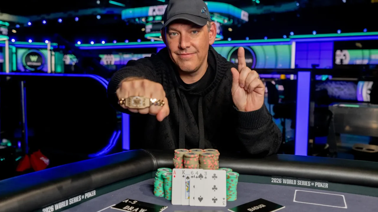 Patrick Stacey zdobywa pierwszy bransoletę WSOP w Mixed Triple Draw Lowball