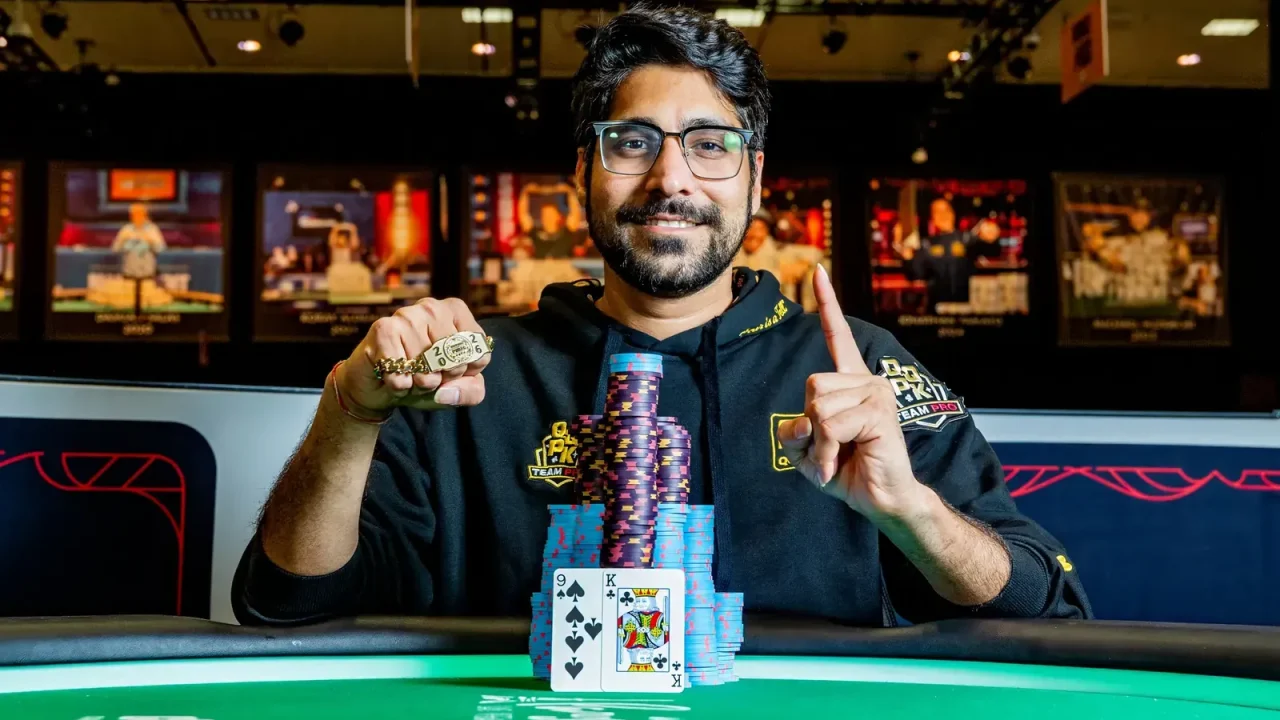Nishant Sharma triumfuje w ostatnim evencie WSOP 2026 – $800 Deepstack dla gracza z Indii