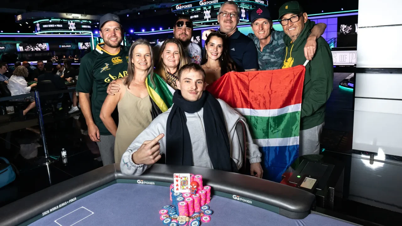 Adriaan Jacobs z RPA zdobywa pierwszy bransoletę WSOP w $600 Deepstack