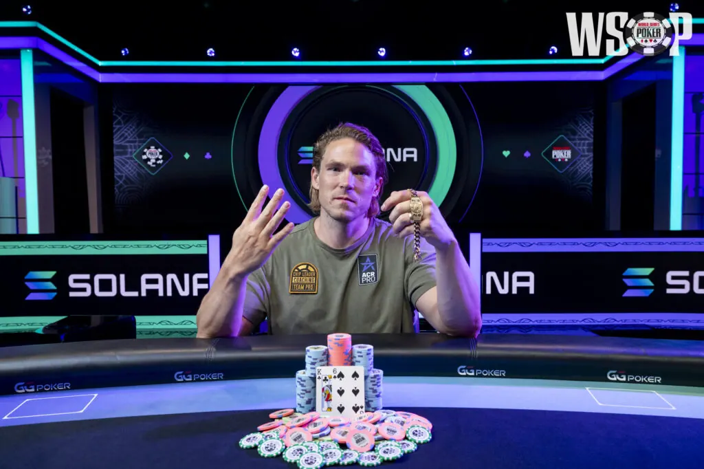 Alex Foxen po WSOP 2026 prowadzi w rankingach Player of the Year