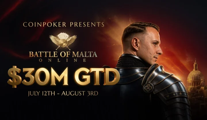 CoinPoker zapowiada serię Battle of Malta Online z gwarantowanym pulą 30 milionów dolarów