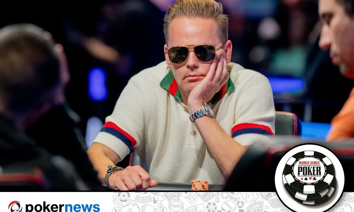 Lauri Saaskilahti przy stole finałowym WSOP Main Event 2026. Fin zagra o historyczny tytuł
