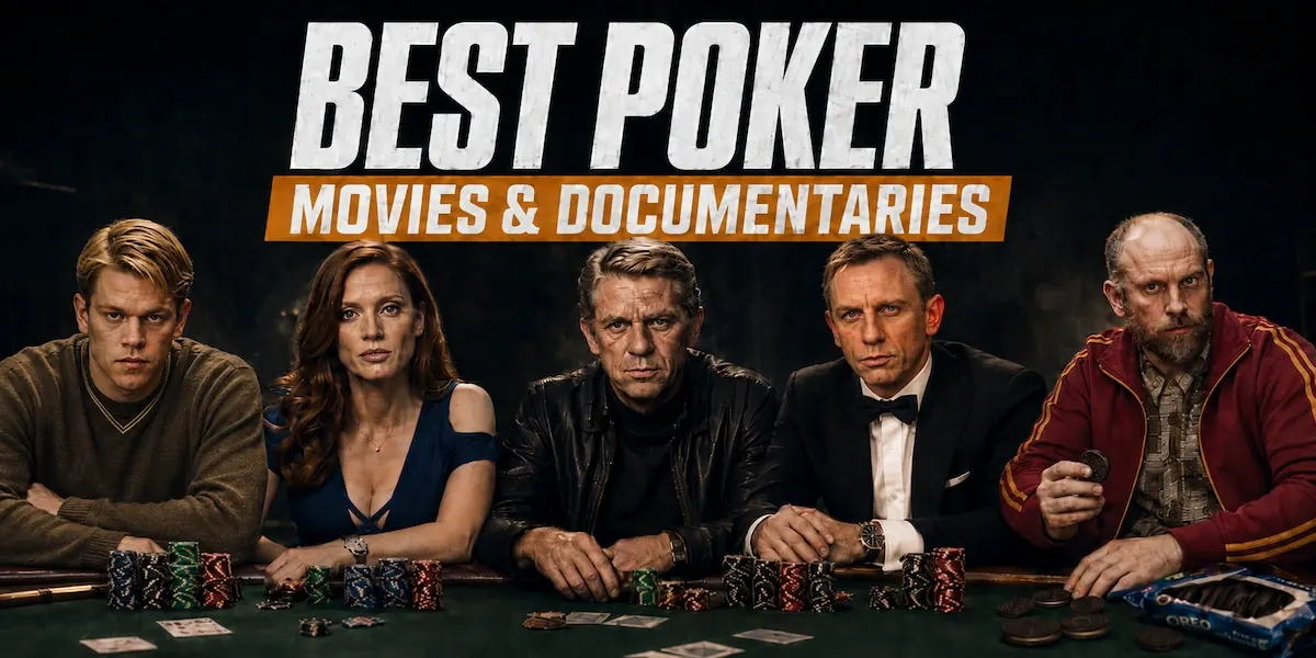 Filmowe stoły pokerowe: Najlepsze filmy i dokumenty o pokerze
