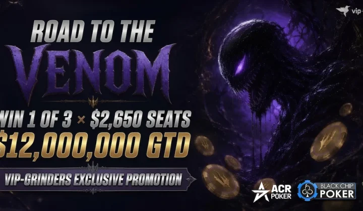 Szansa na wielką wygraną: Droga do The Venom z pulą 12 milionów dolarów na ACR Poker