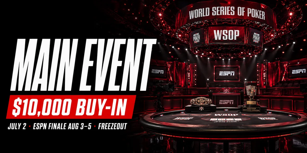Nadchodzący World Series of Poker (WSOP) Main Event w 2026 roku przyniesie znaczącą zmianę w formacie, powracając do koncepcji przesuniętego