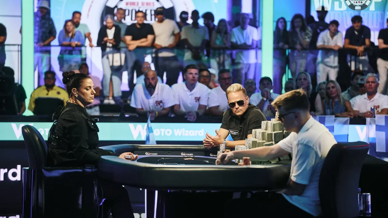 GTO Wizard analizuje kluczową rękę WSOP Main Event 2026. Czy hero call Saaskilahtiego był błędem?