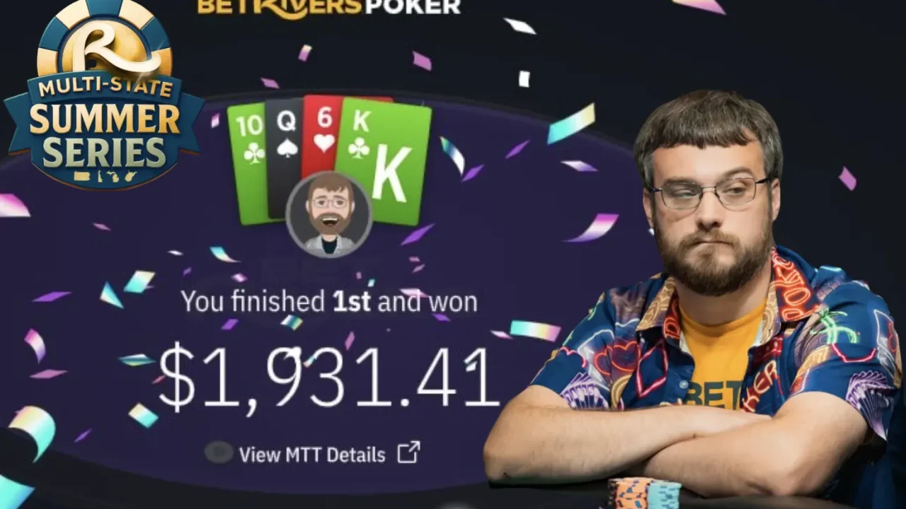 Dan „DrDadPoker” Schill dominuje w letniej serii turniejów online na BetRivers